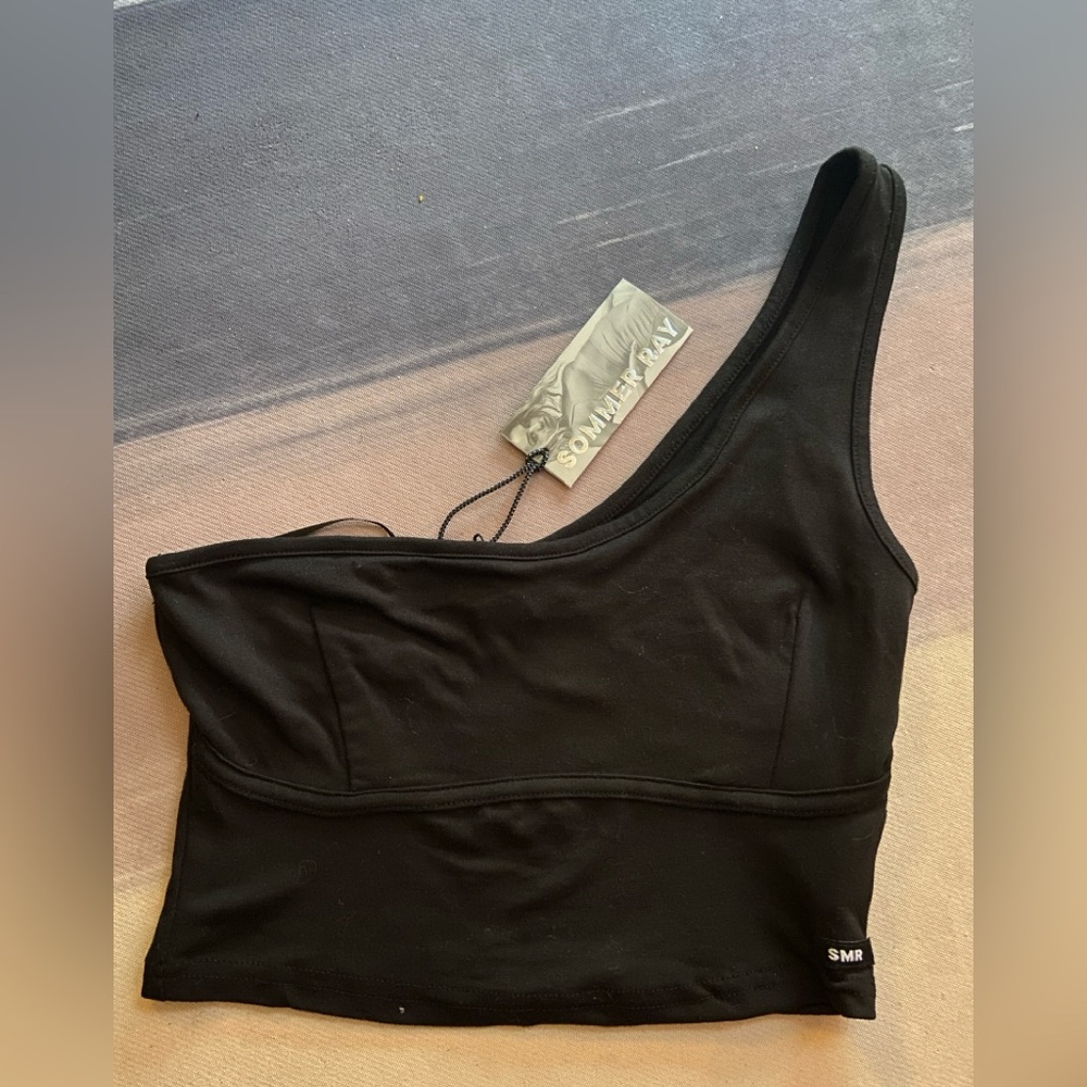 Asymmetrical Crop Top